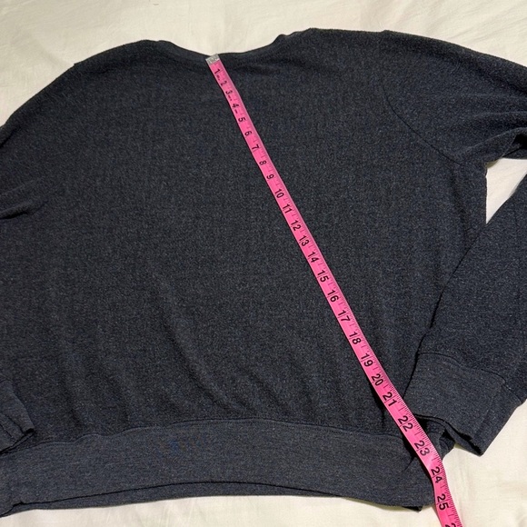 Wildfox (sz L) Happy Days Ahead Baggy Beach Jumper Sweatshirt - Picture 7 of 9